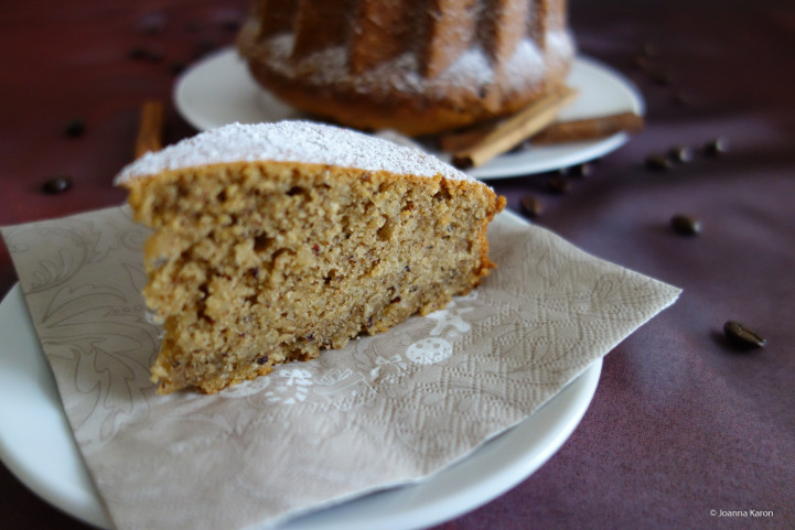 Weihnachtlicher Mokkakuchen