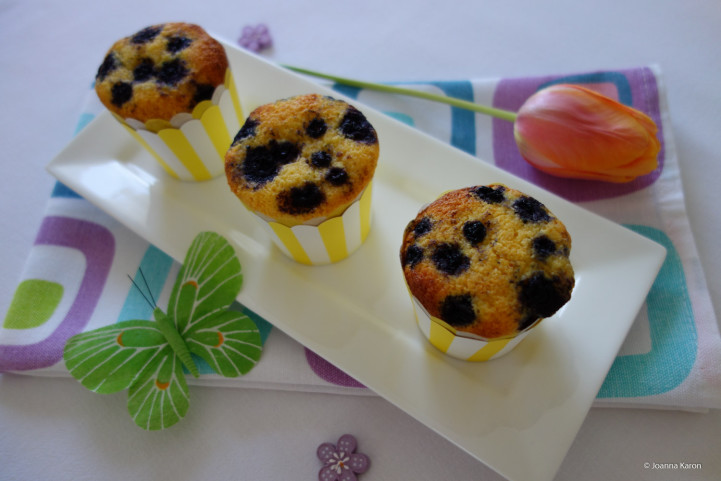 Blaubeer-Kokos-Muffins