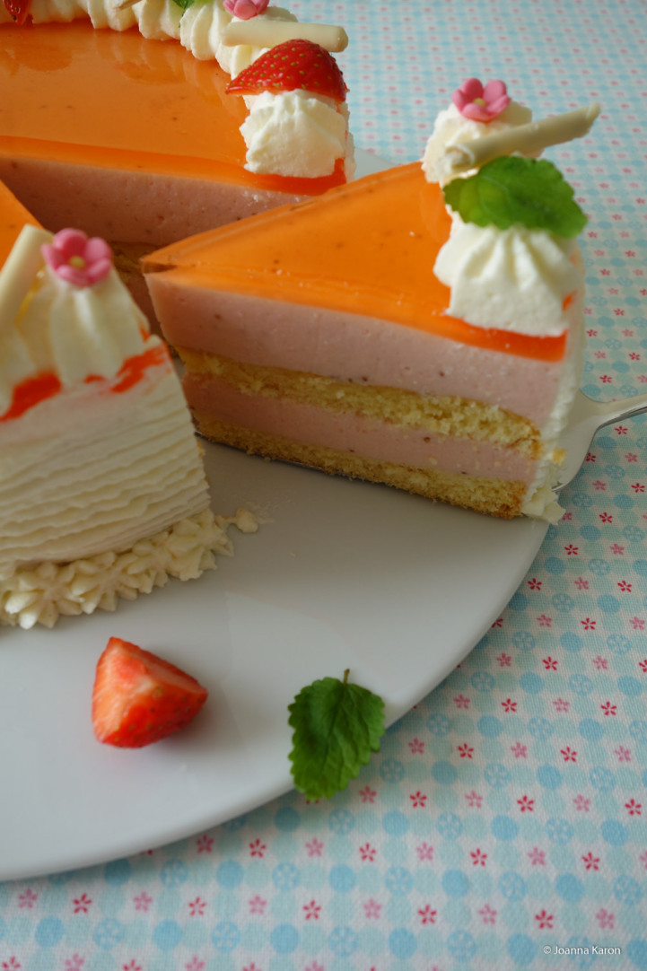 Erdbeer-Aperol Spritz-Torte - Die Küchenzuckerschnecke