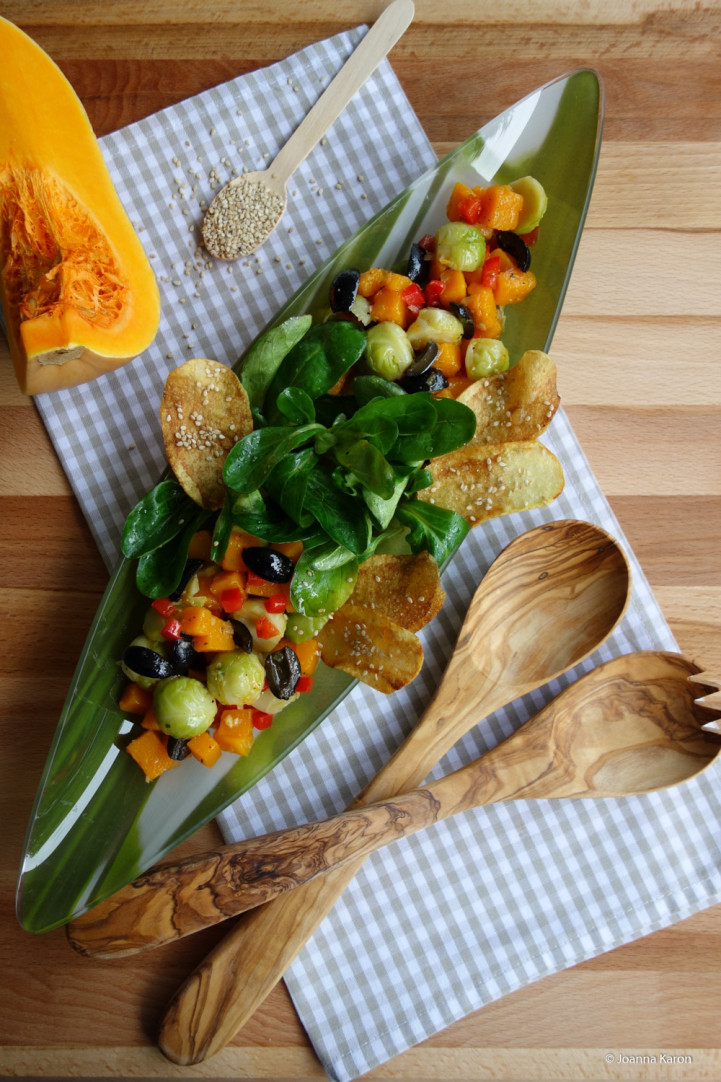 Zwei vitaminreiche Herbst-Winter-Salate und eine Buchvorstellung - Die ...