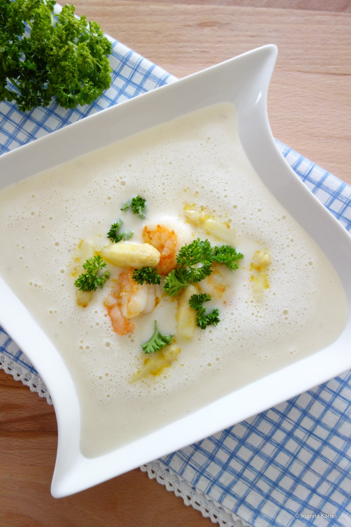 Spargelcremesuppe